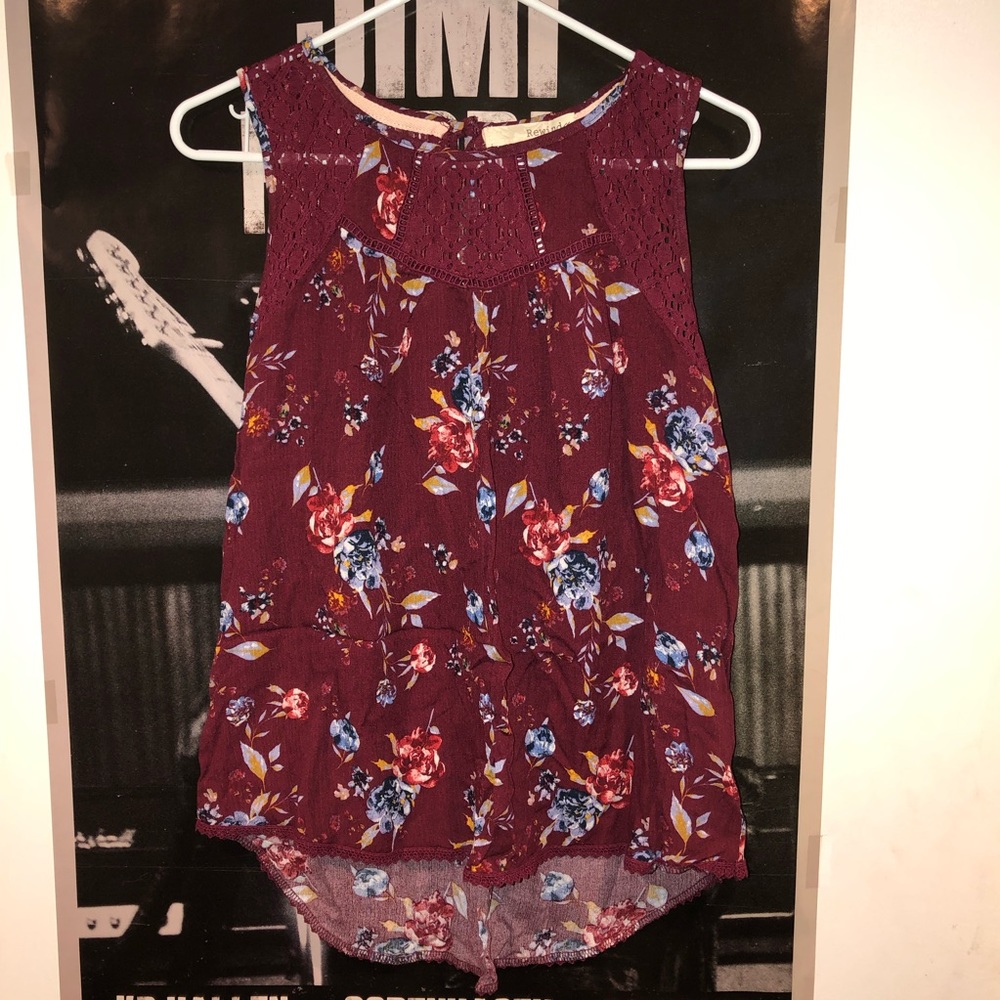 NWT Rewind Lace Tank Top